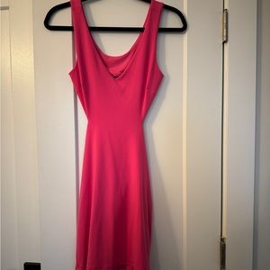 Hot Pink Bodycon Bebe dress